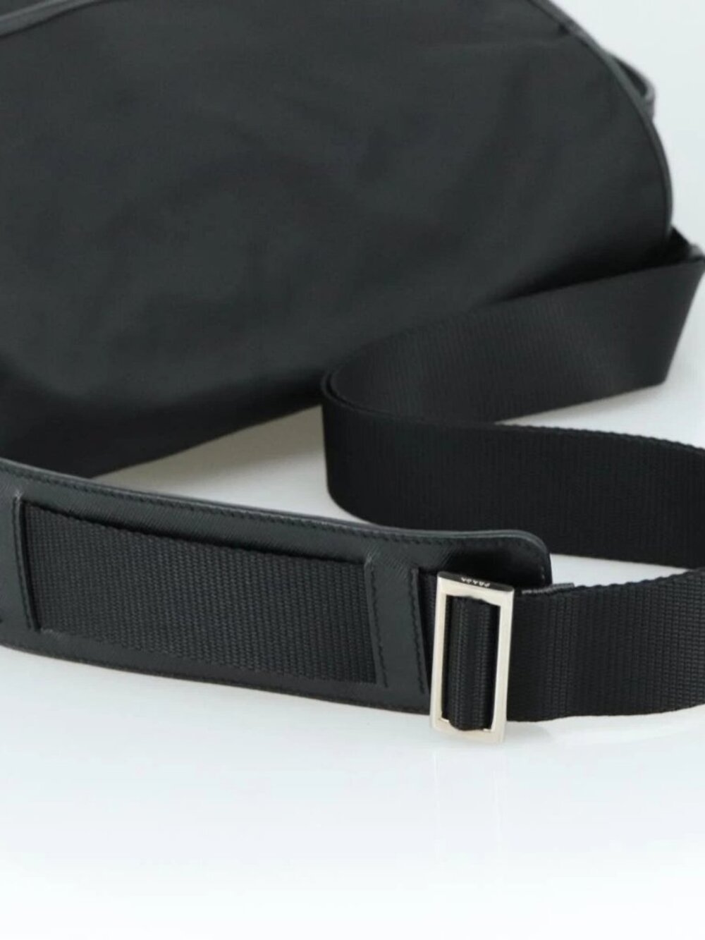 PRADA Shoulder Bag Nylon Black Auth yk16281 - Picture 8 of 16